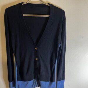CARDIGAN - Michael Kors Blue - Small / Medium